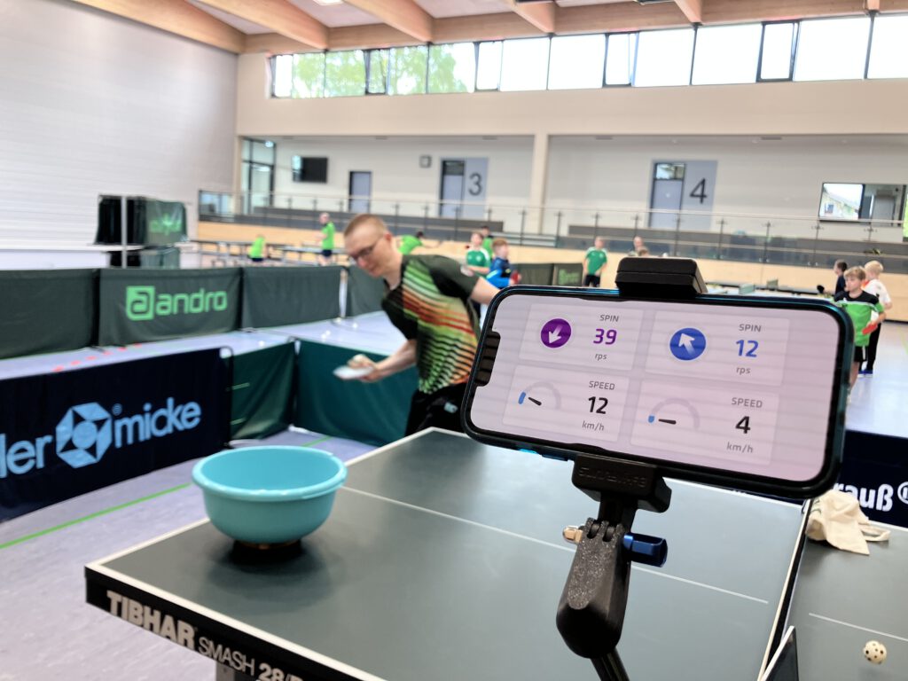 Neue Trainingstechnik für die Tischtennisabteilung